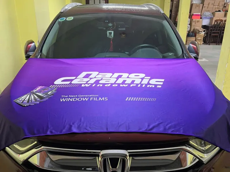 Dán phim cách nhiệt ô tô với phim Nano Ceramic